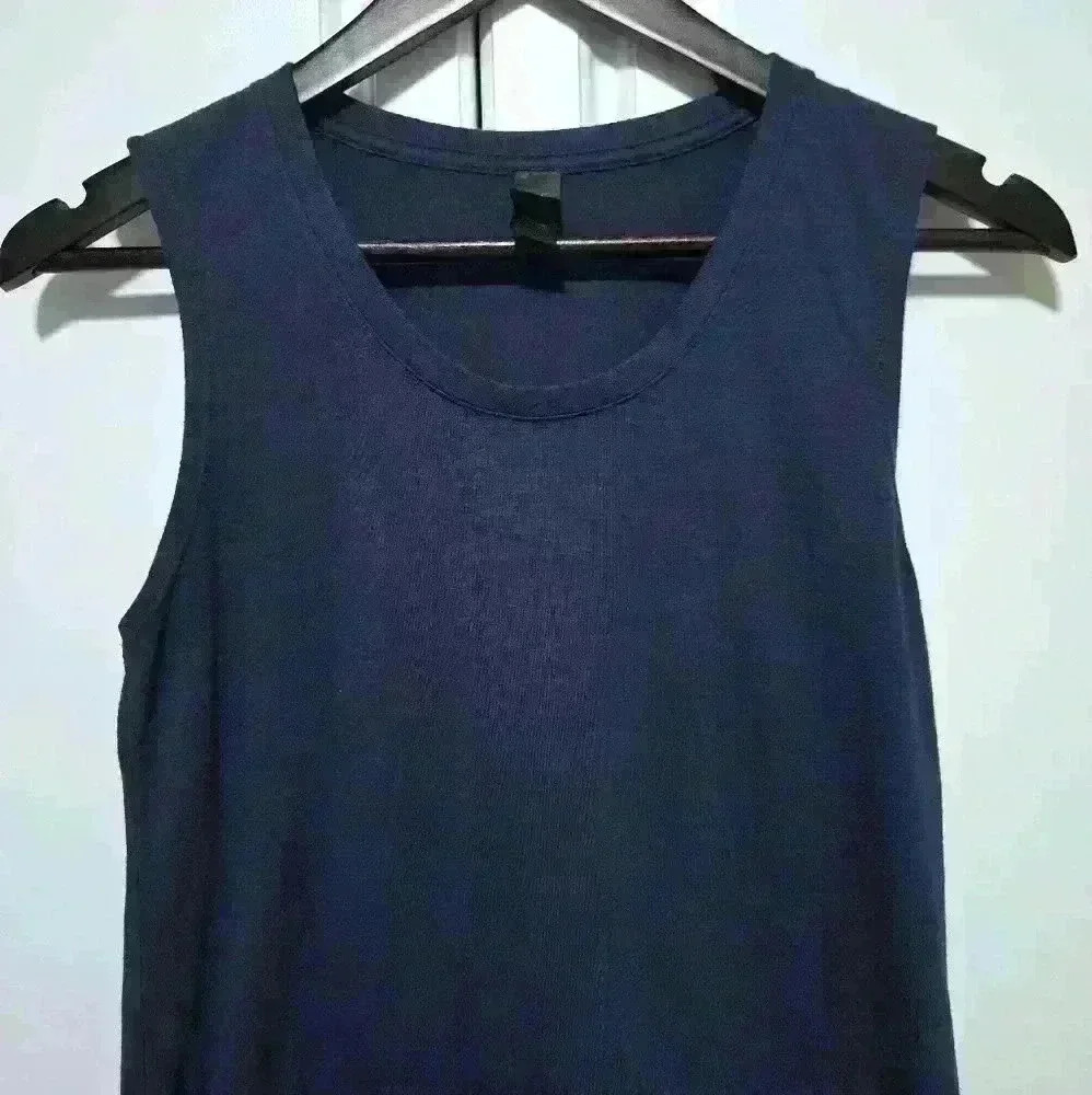 Anvil Freedom Womens XS Tank Top Navy Blue - Picture 2 of 6